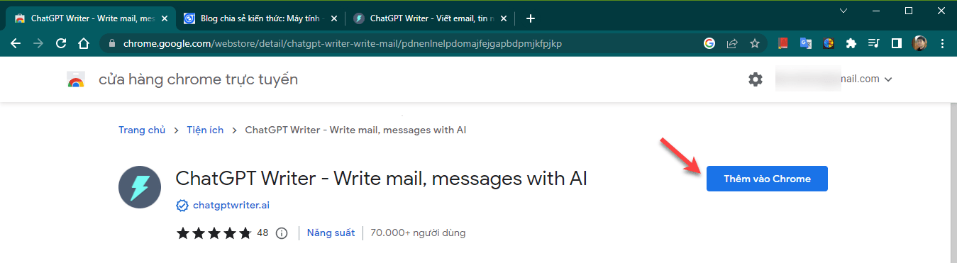 Tự viết Email, tự trả lời Email/tin nhắn bằng ChatGPT AI
