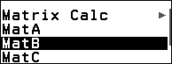 A picture containing text Cách tính ma trận bằng máy tính Casio fx 880 BTG